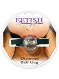Fetish Fantasy - Diamond Ball Gag - clear