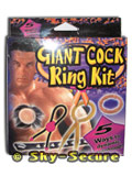 Giant Cock Ring Kit