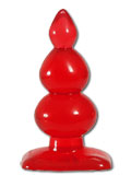 Gum Drops Triple Bubble Plug - red