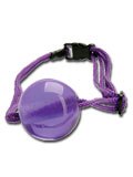 Japanese Silk Love Rope Ball Gag - purple